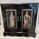 Vintage 19th Century Renaissance Russian Style Cabinet 15.5l 7 D 15 H