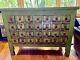 Vintage 28 Drawer Chinese Apothecary Chest, Console, Filing Cabinet. Sale
