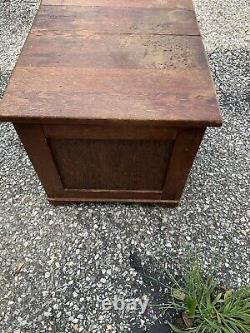 Vintage 4 Drawer Card Catalog Cabinet Library 23x17x15 +/