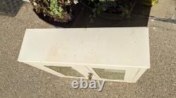 Vintage A. S. Aloe Art Deco Medical Cabinet Steel/Glass Floor/Wall Hanging