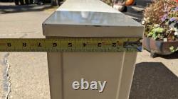Vintage A. S. Aloe Art Deco Medical Cabinet Steel/Glass Floor/Wall Hanging