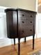 Vintage/antique 1940s Mahogany Martha Washington Sewing Cabinet Stand Table