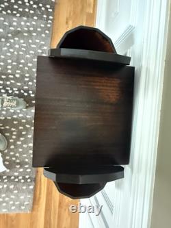 Vintage/Antique 1940s Mahogany Martha Washington Sewing Cabinet Stand Table