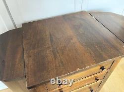 Vintage/Antique Mahogany Martha Washington Sewing Cabinet Stand Table