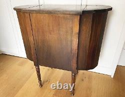 Vintage/Antique Mahogany Martha Washington Sewing Cabinet Stand Table