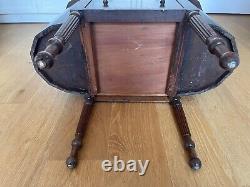 Vintage/Antique Mahogany Martha Washington Sewing Cabinet Stand Table