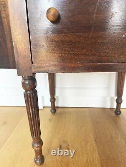 Vintage/Antique Mahogany Martha Washington Sewing Cabinet Stand Table