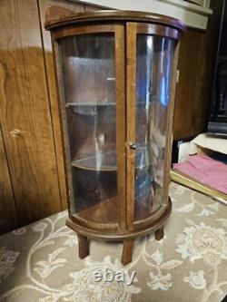 Vintage Antique Miniature Cabinet Table Top Or Wall Hang