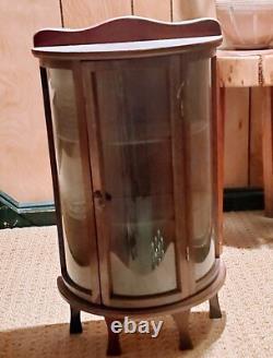 Vintage Antique Miniature Cabinet Table Top Or Wall Hang