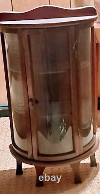 Vintage Antique Miniature Cabinet Table Top Or Wall Hang