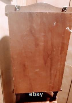 Vintage Antique Miniature Cabinet Table Top Or Wall Hang