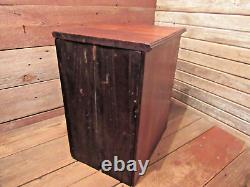 Vintage Antique RARE 1800's Shannon Filing Cabinet Apothecary Wood Drawer