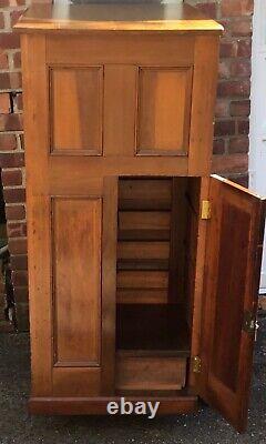 Vintage/Antique Storage Cabinet Side Compartment Working Locks Keys LOCAL PICKUP