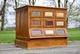 Vintage Antique Store Counter Seed Bin Cabinet Kitchen Island Wood Apothecary