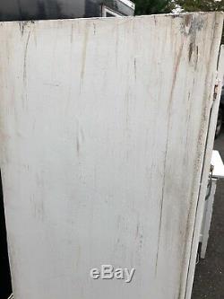 Vintage Antique White Kitchen Hoosier Cabinet Pantry