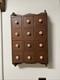 Vintage Apothecary Wooden Spice Cabinet Organizer Jewelry Souvenirs 12 Drawers