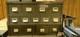 Vintage Art Metal Co Of Jamestown Index Card Cabinet