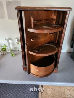 Vintage Bar Cabinet, prohibition cabinet, smoke/ Booze stand, hidden compartment