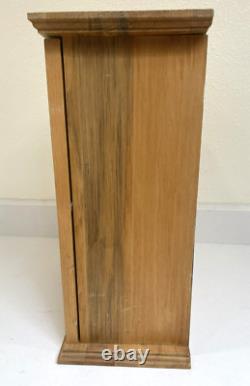 Vintage Big Sky Carvers Cabinet Trout River Fly Fishing Two Shelves 15x18x8
