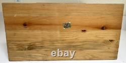 Vintage Big Sky Carvers Cabinet Trout River Fly Fishing Two Shelves 15x18x8