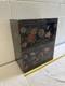 Vintage Black Lacquer Chinese Cabinet