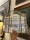 Vintage Brass Glass Display Cabinet
