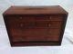 Vintage Collectors Cabinets With Six Draws, Pigeon Hole, Small Unit