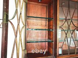 Vintage Custom Monumental Breakfront Cabinet Fb-6226a