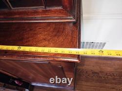 Vintage Custom Monumental Breakfront Cabinet Fb-6226a