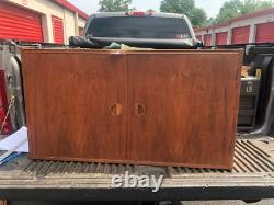 Vintage Danish Modern Cado Wall Unit Cabinet Unit InvSt