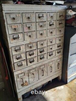 Vintage Drawer Industrial Storage File Cabinet