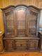 Vintage Drexel Brand Bow-front China Cabinet