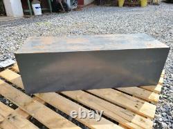 Vintage File Cabinet Ledger Card Catalog Industrial Drawer Storage Gray Rusty 18