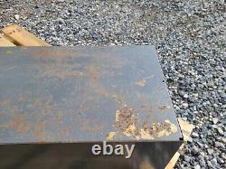 Vintage File Cabinet Ledger Card Catalog Industrial Drawer Storage Gray Rusty 18