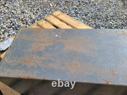 Vintage File Cabinet Ledger Card Catalog Industrial Drawer Storage Gray Rusty 18