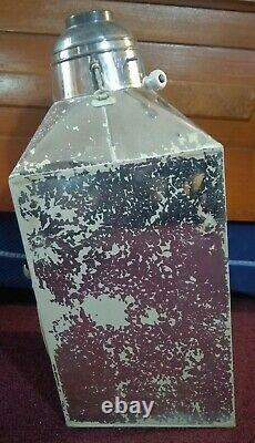 Vintage Flour Sifter Bin Glass Window Antique McDougall Hoosier Sellers Cabinet