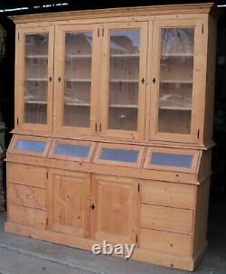 Vintage French Country Store Cupboard Cabinet