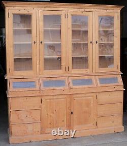 Vintage French Country Store Cupboard Cabinet