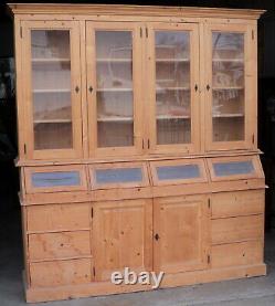 Vintage French Country Store Cupboard Cabinet