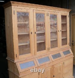 Vintage French Country Store Cupboard Cabinet