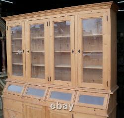 Vintage French Country Store Cupboard Cabinet