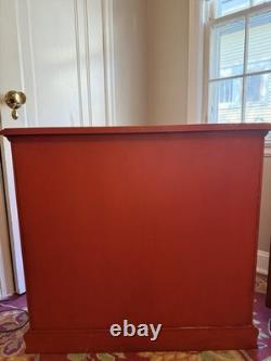 Vintage Gabberts Orange And Gold Cupboard Circa 1960s Made In USA
