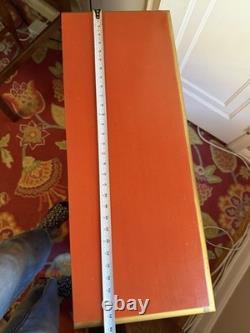 Vintage Gabberts Orange And Gold Cupboard Circa 1960s Made In USA