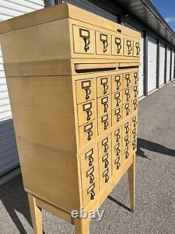Vintage Gaylord Bros 35 Drawer Library Card Catalog SHIPS TO YOU