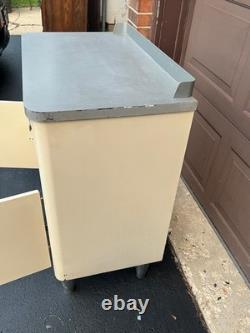 Vintage HAMILTON Steel Medical cabinet Mid-Century Art Deco