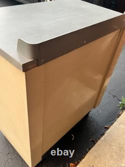 Vintage HAMILTON Steel Medical cabinet Mid-Century Art Deco