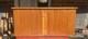 Vintage Htf Mid Century Eppco Enterprises Teak Tambour Door Wall Mount Cabinet