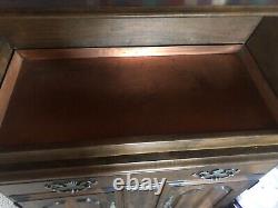 Vintage Hale furniture of Vermont copper lined dry sink