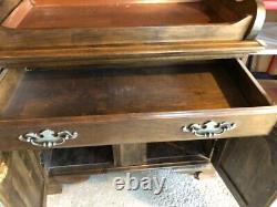 Vintage Hale furniture of Vermont copper lined dry sink