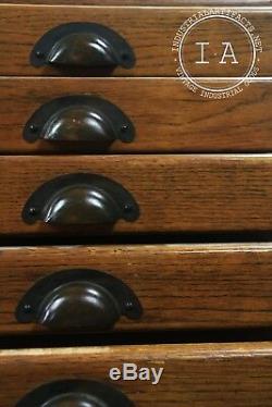 Vintage Hamilton Standing Flat File